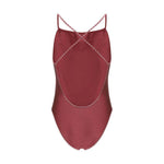 Oséree Crystal Swimsuit OS-GIS250MERLOT-M