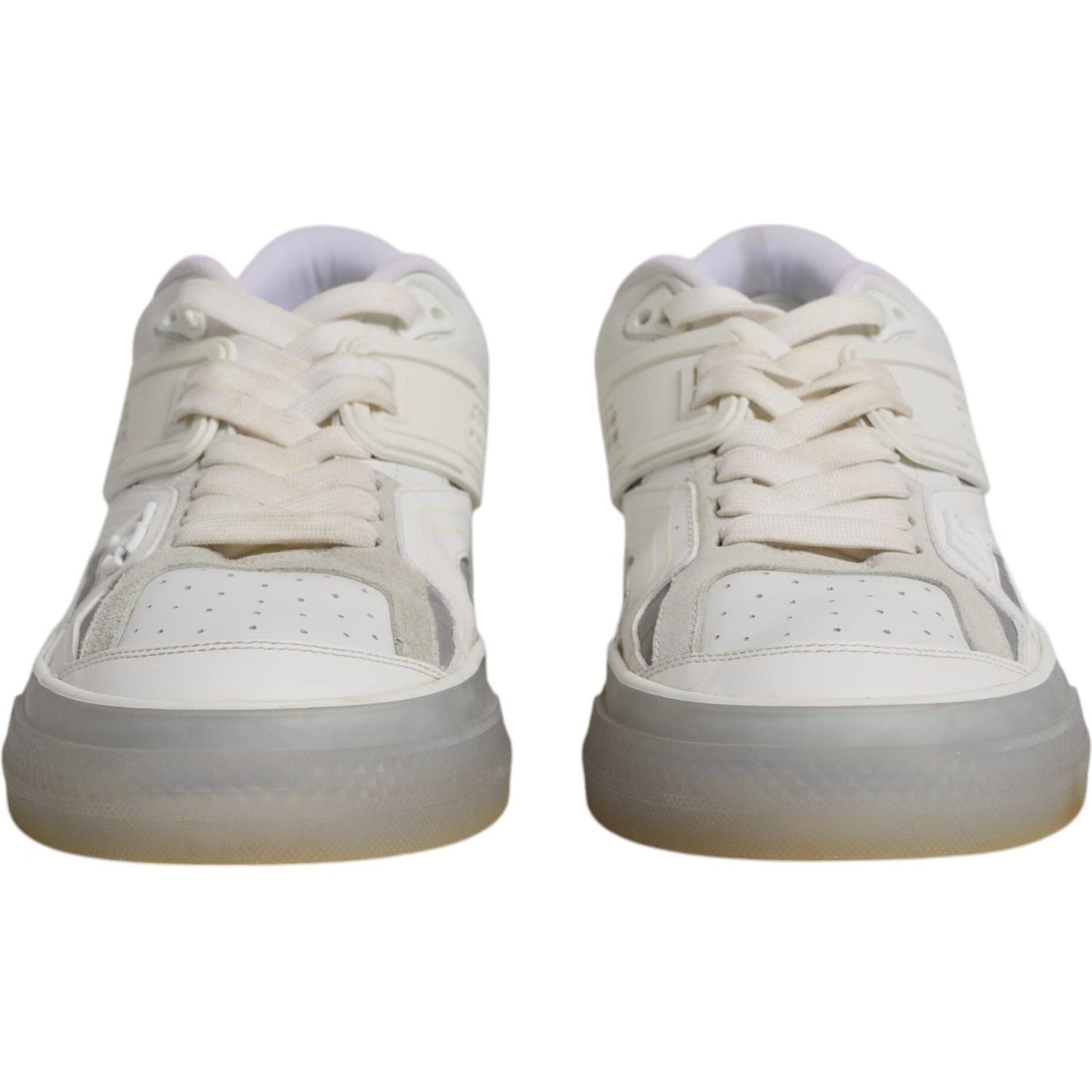 Dolce & Gabbana White DG Logo CUSTOM 2.Zero Sneakers Shoes