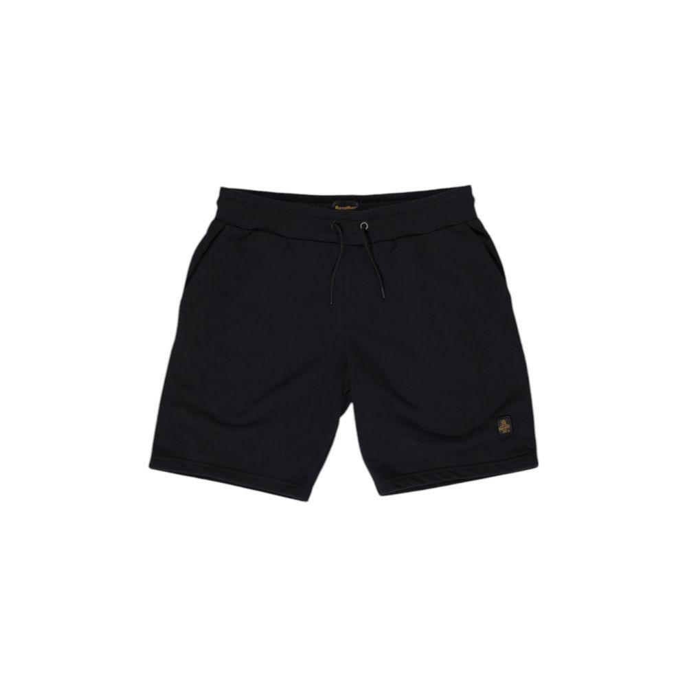 Refrigiwear Black Cotton Bermuda RE-15823200009-IT54 | XXL