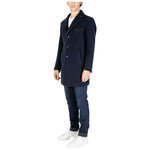 Hydra Clothing Blue Wool Coat HY-15713600128-IT52 | XL