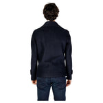 Hydra Clothing Blue Viscose Jackets & Coat HY-15713700128-IT48 | L
