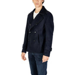 Hydra Clothing Blue Viscose Jackets & Coat HY-15713700128-IT48 | L