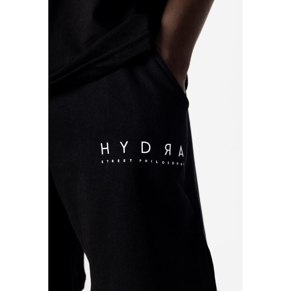Hydra Clothing Black Cotton Sportswear HY-11221700009-IT44 | S
