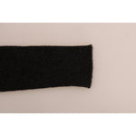 Dolce & Gabbana Gray Cashmere Ribbed Stretch Tights SCS723-3