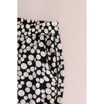 Dolce & Gabbana Black White Polka Dottes Silk Pants BYX1203-1