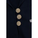 Dolce & Gabbana Blue Crystal MAMMA Sicily Jacket JKT1120-1