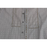 Dolce & Gabbana Gray Check GOLD Cotton Slim Fit Shirt TSH1988-1