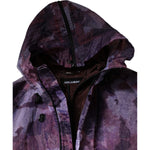 Dolce & Gabbana Purple Camouflage Hooded Men Blouson Jacket