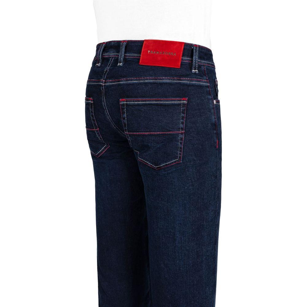 Tramarossa Blue Cotton Jeans & Pant TR-14411-W30