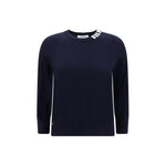 Thom Browne White bands crew neck Sweater TH-FKA487AY3036415-IT44 | L
