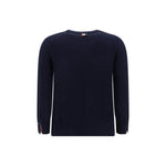 Thom Browne White bands crew neck Sweater TH-FKA487AY3036415-IT44 | L