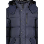 Moose Knuckles Blue Nylon Jacket MO-14450-XL