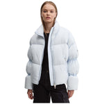 Moose Knuckles Light Blue Nylon Women Jacket MO-14453-S