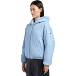 Moose Knuckles Light Blue Nylon Women Jacket MO-14459-S