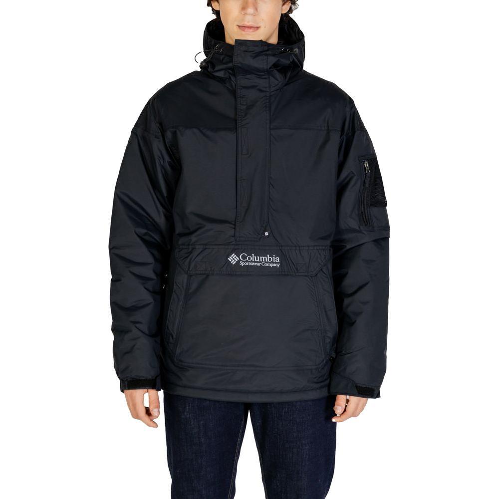 Columbia Black Nylon Jackets & Coat CO-14781600009-IT52 | XL