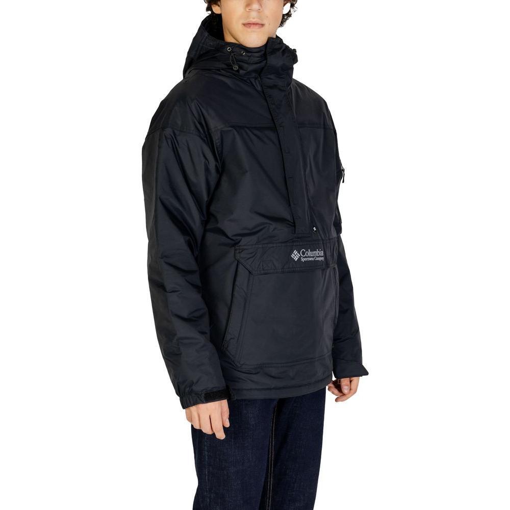 Columbia Black Nylon Jackets & Coat CO-14781600009-IT52 | XL