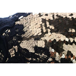 Dolce & Gabbana Gold Strapless Sequin Embellished Lace Dress DR1373-40