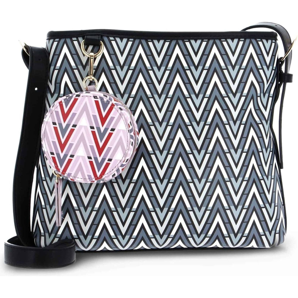 Valentino by Mario Valentino Tracolla TONIC-VBS69906_NERO-MULTI:365872