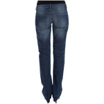Cavalli Blue Wash Cotton Stretch Boot Cut Jeans SIG18143-1