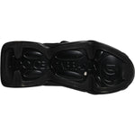 Dolce & Gabbana Black Slip On Wave Quilted Sneakers Shoes