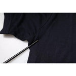 Dolce & Gabbana Blue Silk Collared Short Sleeves Polo T-shirt TSH86706-50