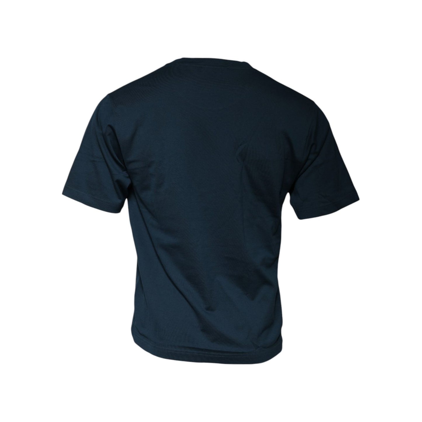 Dolce & Gabbana Blue Logo Crew Neck Short Sleeves T-shirt