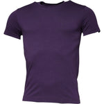 Dolce & Gabbana Violet Cotton Crew Neck Short Sleeve T-shirt TSH87673-44