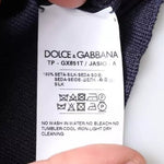 Dolce & Gabbana Dark Blue Sea Horse Collared Polo T-shirt TSH87695-48