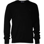 Dolce & Gabbana Black Logo Wool Crew Neck Pullover Sweater TSH87790-54