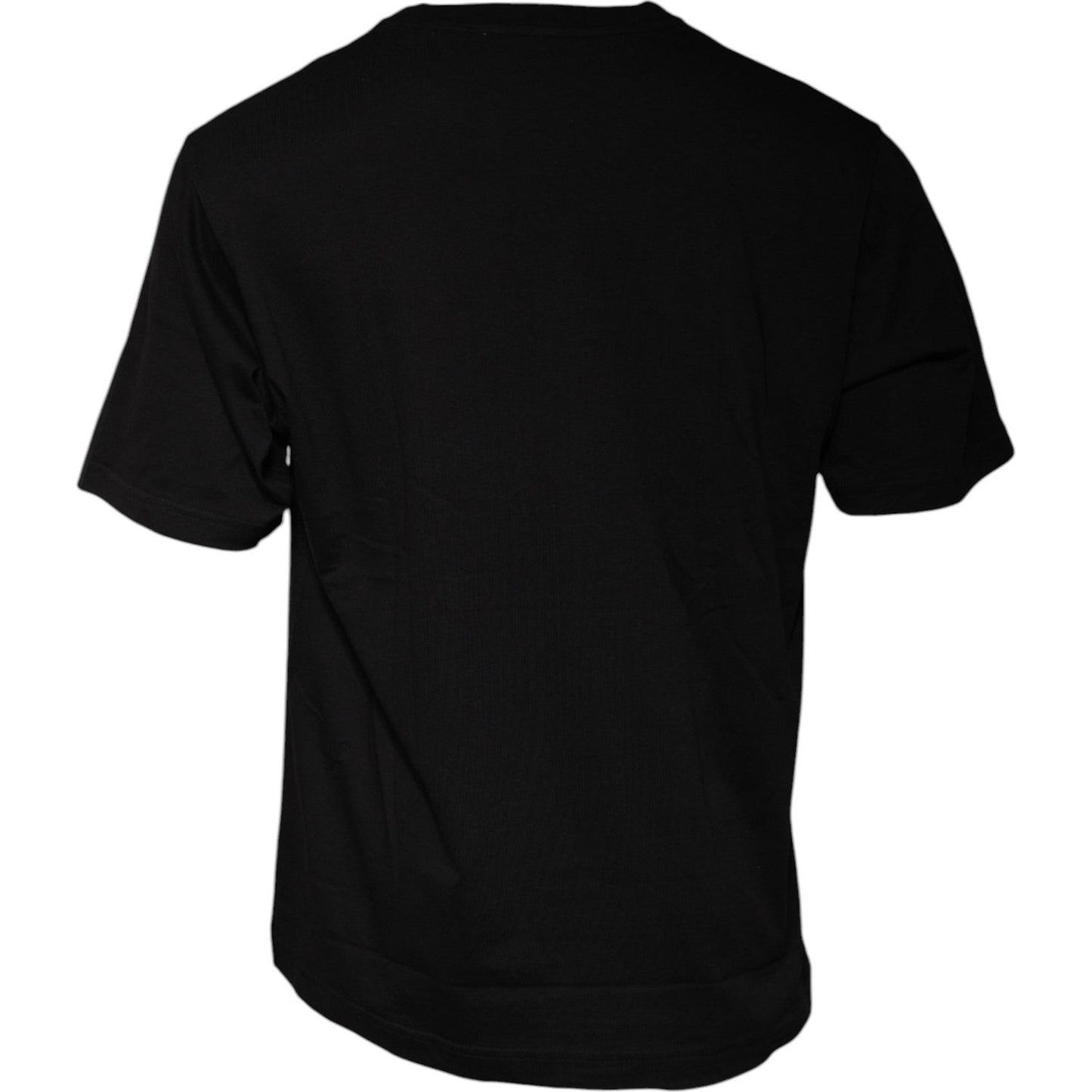 Dolce & Gabbana Black Logo Print Cotton Short Sleeve T-shirt TSH878466-50