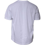 Balenciaga White Logo Cotton Crew Neck Short Sleeves T-shirt TSH878475-L