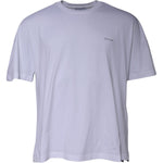 Balenciaga White Logo Cotton Crew Neck Short Sleeves T-shirt TSH878476-L