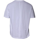 Balenciaga White Logo Cotton Crew Neck Short Sleeves T-shirt TSH878476-L