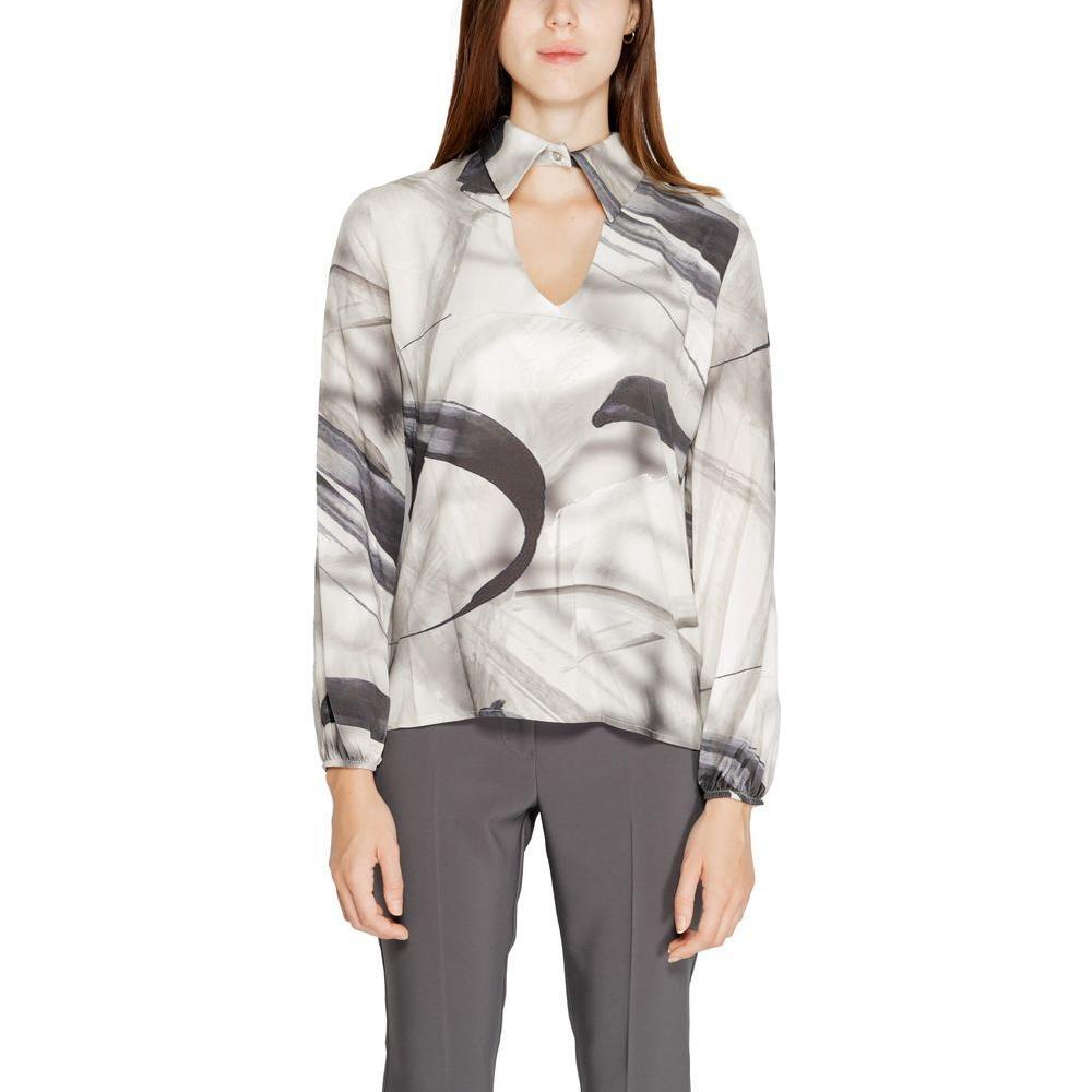 Rinascimento Gray Viscose Blouse RI-14931900136-IT44|L