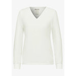 Street One White Viscose Blouse ST-15165400008-IT42|M