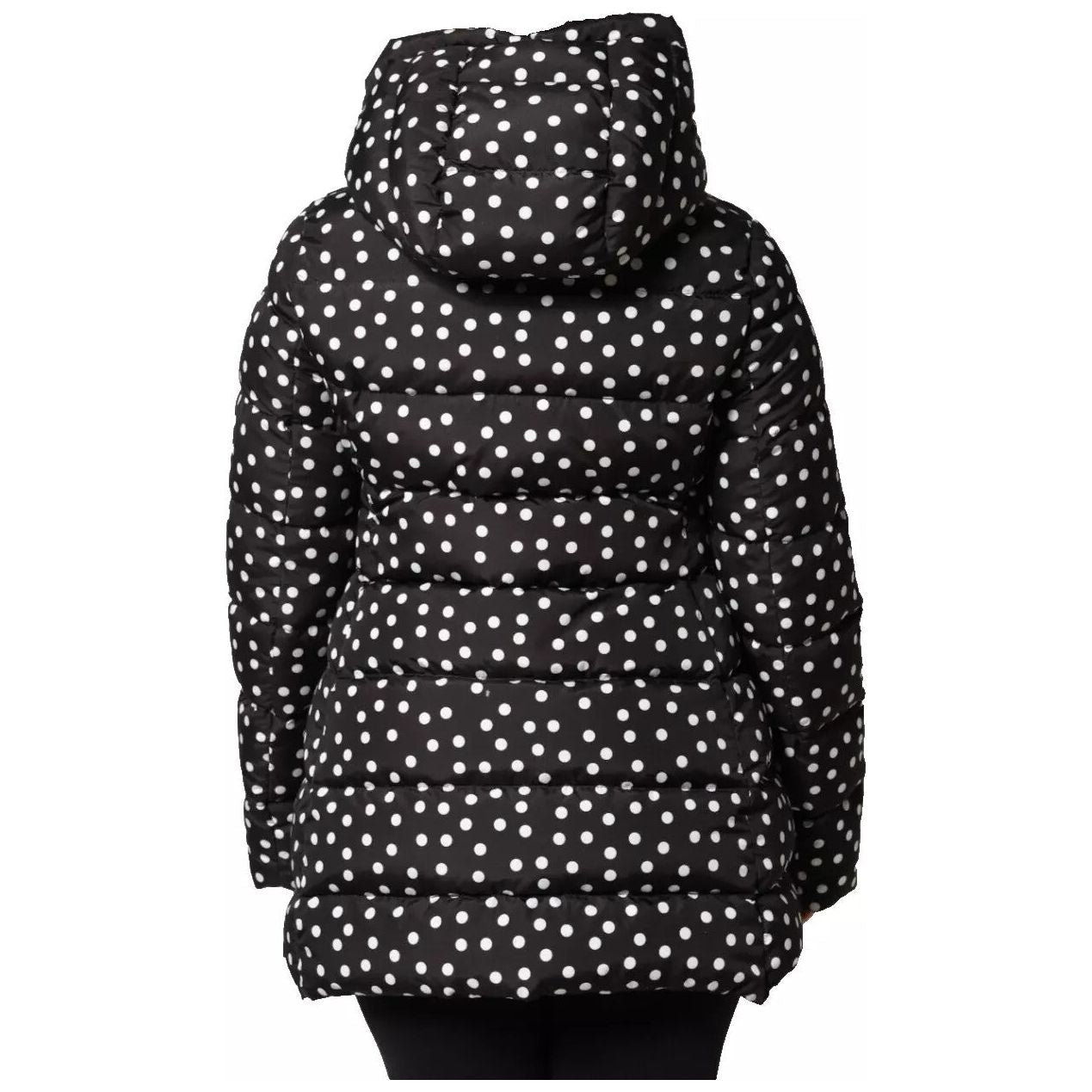 Dolce & Gabbana Black Polyester Hooded Reversible Jacket JKT41447-42