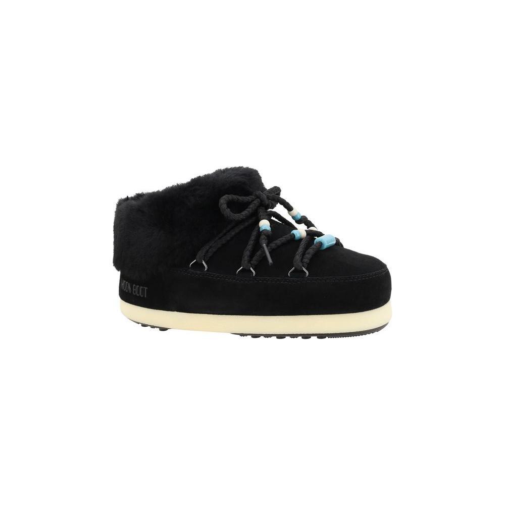 Moon Boot Mule Suede Beads Ankle Boots MO-80D1470040NN13-37/38