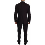 Dolce & Gabbana Purple MARTINI Wool Stretch 2 Piece Suit KOS1606-50