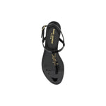 Saint Laurent Cassandra Sandals SA-659817B8IKK1000-EU36.5/US6.5