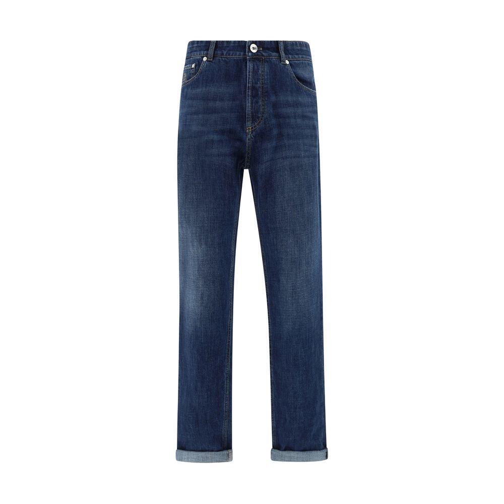 Brunello Cucinelli Cuffed Jeans BR-M0Z37D3210C1468-IT54 | XXL