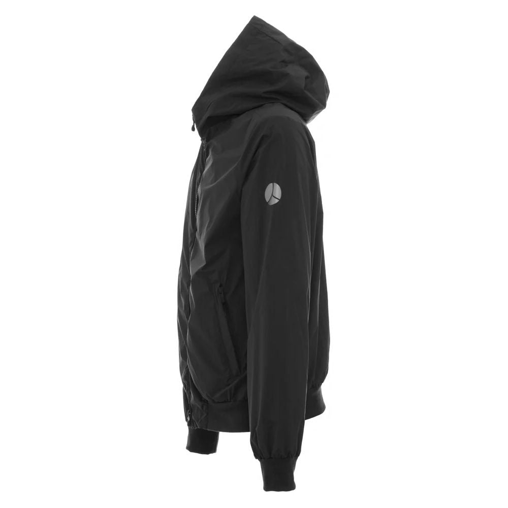 People Of Shibuya Black Polyester Jacket PE-14523-IT48 | M