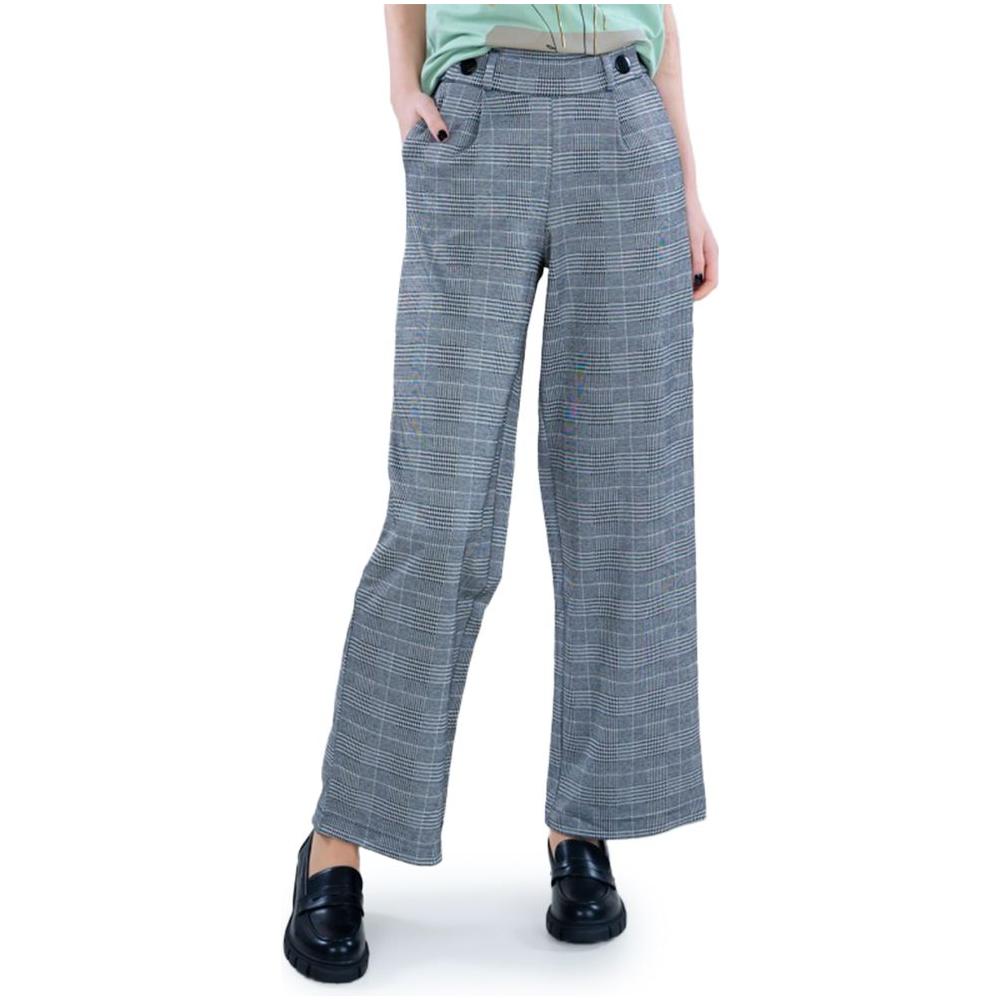 Jacqueline De Yong Black Polyester Jeans & Pant