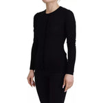 Dolce & Gabbana Black Crewneck Long Sleeves Pullover Sweater TSH83324-38