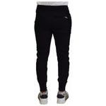 Dolce & Gabbana Black Cotton Blend Jogger Sweatpants Pants