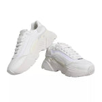 Dolce & Gabbana White Daymaster Low Top Sneakers Shoes MV3200-41