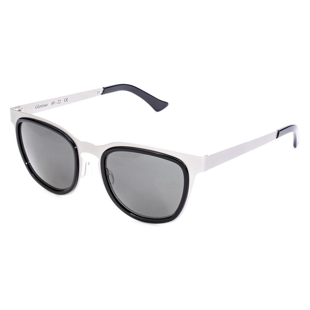 LGR Gray Stainless Steel Sunglasses