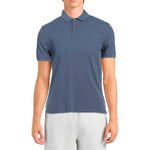 Alpha Studio Blue Cotton Polo Shirt AL-14578-IT48 | M
