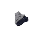 Emporio Armani Underwear Blue Cotton Sock EM-13477800010-S-M