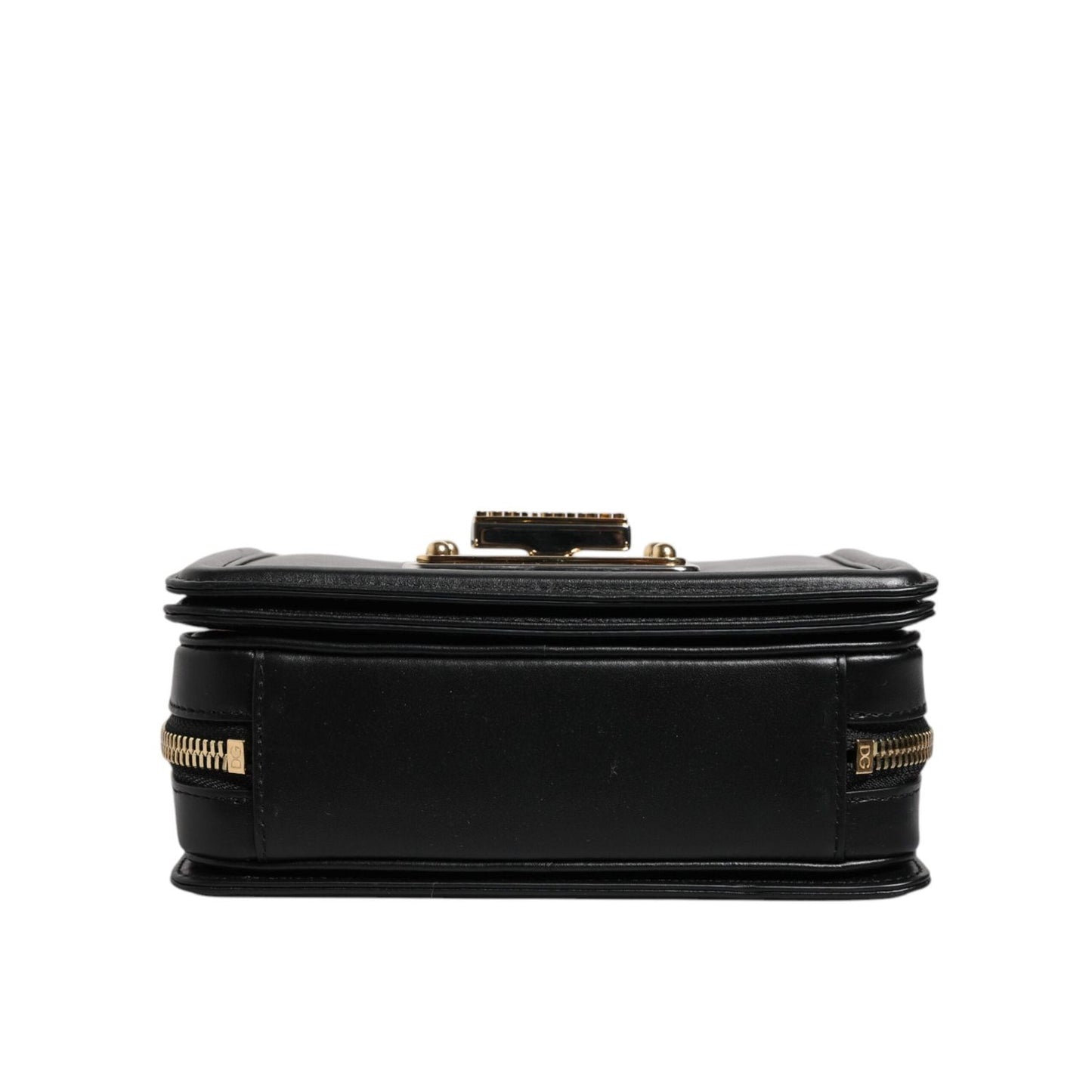 Dolce & Gabbana Black Joy Therapy Lola Studded Leather Crossbody Bag BAG4025
