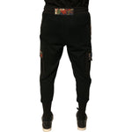 Dolce & Gabbana Black Cotton Jogger Cargo Sweatpants Pants PAN75675-50